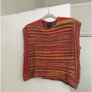 Scoop Women's Colorful Striped Top Size S